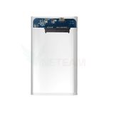  Hộp đựng ổ cứng trong suốt đầu Type-C usb 3.0, dùng cho ổ cứng 2.5 inch, HDD box, SSD box, ổ cứng di động -dc4721 