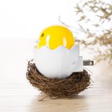  Đèn ngủ cảm ứng hình gà con siêu dễ thương cảm biến ánh sáng thông minh công tắc tự động siêu tiết kiệm điện 
