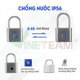  Ổ Khóa Vân Tay Mini Không Chìa Khóa Tiện Dụng Cho Tủ đựng giấy tờ, tủ quần áo,vali ...dc4805 