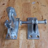  Chốt cửa tự động tự đóng phiên bản then cố định / di động mạ kẽm - dễ sử dụng dùng cho các loại cửa - DC5124 