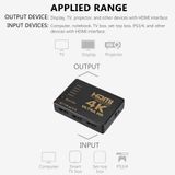  HDMI Switch 4k 5 in 1 out 5 cổng vào 1 cổng ra có điều khiển (Đen) -DC780 
