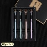  Bộ 4 bàn chải đánh răng đa chiều chải được 3 mặt lông mềm đánh bay mảng bám không hại nướu 
