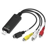  Easy Cap USB ✔ Cáp chuyển đổi video và âm thanh USB 2.0 cho Video DVR TV DVD VHS -DC975 