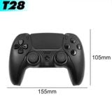  Tay Cầm Chơi Game Điều Khiển Trò Chơi Không Dây T28 Cho PS4 , và 1 số game PS5 Dual Rung 6 Trục Gyro -dc4912 