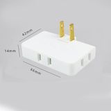  Ổ Cắm Điện Đa Năng  Phích cắm Chuyển Đổi Chia 3, Xoay 180 Độ 