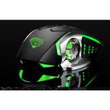  Chuột chuyên game không dây Divipard Q3 Silent - Pin sạc-Led 7 màu tự chuyển -dc3864 