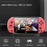  Máy Chơi Game Cầm Tay x7/ X12 / X50 / X60 5.1 Tích Hợp 64bit có sẵn 2000 trò chơi - Bộ nhớ trong 8gb 