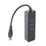  Cáp Chuyển Đổi Usb 3.0 Sang Cổng Lan Tích Hợp Hub Chia Cổng USB -DC1201 