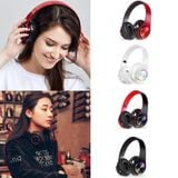  Tai Nghe Buetooth 5.0 Chụp Tai Bass Cực Mạnh B39 có thể gập lại Led nháy theo nhạc -hỗ trợ thẻ nhớ,có jack 3.5mm -dc3722 