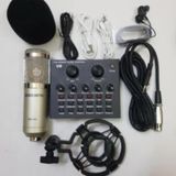 Combo bộ Mic/Micro Thu Âm Hát Karaoke,Livestream online cực hay( Trọn Bộ Souncard V8/Bm900 ) 