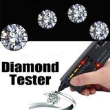  Bút thử kim cương máy đo độ cứng đá quý kèm pin- Dụng cụ kiểm tra kim cương, đá quý (DIAMOND SELECTOR II) -dc5006+dc1421 