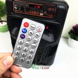  Loa Kéo Karaoke Bluetooth Kimiso QS-7801, Loa trợ giảng Kèm điều khiển Tặng 1 micro có dây Nghe Cực Hay - Hàng Nhập Khẩu 