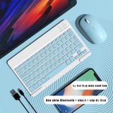  Bộ bàn phím chuột không dây mini bluetooth cho máy tính bảng ,táo,máy tính, điện thoại di động 