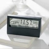  Đồng hồ báo thức điện tử đa năng tiện dụng Đồng hồ Để Bàn Có Đèn LED Nền Hiển Thị Lịch, Nhiệt Độ - Độ Ẩm -dc5076 