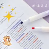  Set bộ 4 bút dạ quang Bút Đánh Dấu Highlight Vẽ Graffiti Cho Học Sinh CY-566 -DC4945 
