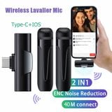  Micro thu âm không dây KINGLUCKY M16 khử tiếng ồn phù hợp phát trực tiếp/ quay video ghi âm 