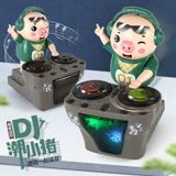  Heo Dancer - Chú Heo Chơi DJ Năng Động Siêu Dễ Thương Nhảy Theo Nhạc Và Đèn Cho Bé -dc4601 