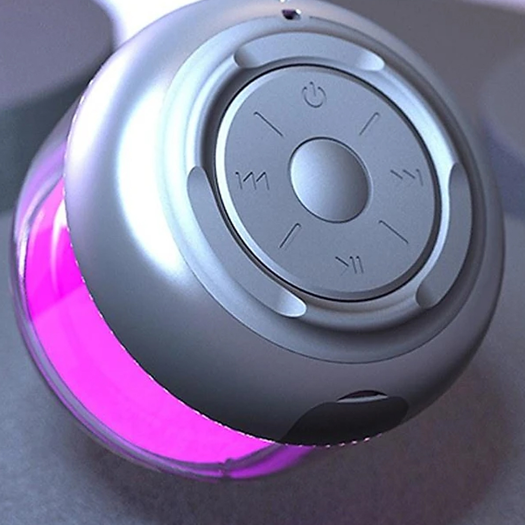 Mini Altavoz Bluetooth con Luces LED RGB - Mini Parlante Luces LED Bluetooth