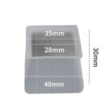  Miếng silicone dày bọc chân bàn ghế chống trượt không gây tiếng ồn MẪU VUÔNG -DC4270 