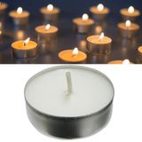  Nến tealight 100 viên cháy 1-4h không mùi không khói dùng trong nhà hàng, khách sạn, nhà hàng, spa, đốt để xông tinh dầu 