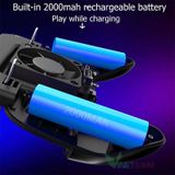  Tay Cầm Chơi Game PUBG Cao Cấp Quạt Tản Nhiệt Kiêm Sạc 2000MAh SP+ -dc3408 