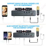 SOUND CARD V8s pro CÓ LOẠI BLUETOOTH chế độ Autu-tune phiên bản tiếng anh 