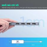  HUB USB 2.0 Cao Cấp - Mở Rộng Kết Nối Dễ Dàng Cho Laptop và PC - DC5161 