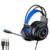  Tai nghe gaming chụp tai có mic  âm thanh nổi, có micro siêu rõ,  có đèn LED RGB cho máy tính, điện thoại G58 -DC5055 