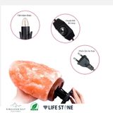  [Đèn Phong Thủy] Đèn Đá Muối cao cấp đủ Size Chế Tác Tự Nhiên Nhập Khẩu Chính Hãng Himalaya -dc3197 