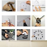  Đồng Hồ Dán Tường 3D Cao Cấp Loại Lớn -Hàng chất lượng -DC3836 