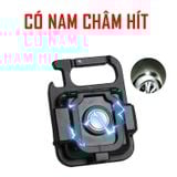  Đèn pin mini LED siêu sáng COB dùng làm móc khoá mở nắp chai đa năng sạc usb tích điện có led nhấp nháy - dc5164 