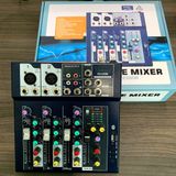  BỘ CHỘN ÂM THANH KARAOKE MIXER VINETTEAM F4 USB -DC4360 