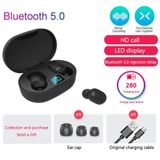  Tai nghe Bluetooth không dây E6S TWS mới Màn hình LED tai nghe mini stereo 