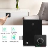  Khoá tủ vân tay thế hệ mới Ổ khóa ngăn tủ đựng tài liệu sử dụng nhận diện dấu vân tay thông minh 