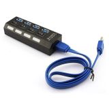  Hub Chia 1 Cổng USB 3.0 Thành 4 Cổng USB 3.0 Có Công Tắc -DC1291 