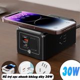  Ổ cắm sạc siêu nhanh cổng Type C USB hỗ trợ sạc không dây cho điện thoại thông minh 30w 60w - dc5171 