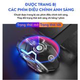  Chuột không dây chuyên GAME  Sạc Pin - Kepos G80 / YINDIAO A5 Led RGB Led 7 màu - CỰC ĐỘC - Tặng lót chuột -DC3947 
