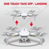  Flycam , Máy Bay Điều Khiển Từ Xa HJ15 4K Có Camera Kép Độ Nét Cao 720P / 1080P Có Thể Gập Lại -dc4669 