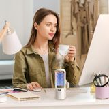  Máy xông tinh dầu tự động có thể sạc lại, toả hương dịu nhẹ, máy khuếch tán tinh dầu khử mùi 