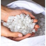  Vụn đá thạch anh tự nhiên nhiều màu sắc - Trang trí rải nền nhà phong thuỷ 