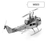  Bộ lắp ghép mô hình 3D các loại máy bay bằng thép 