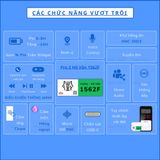  Tai Nghe Hổ Vằn 1562F, Tai Nghe Bluetooth MTS-Pro 2 Chống Ồn ANC - Xuyên Âm - Tăng Giảm Âm Lượng 
