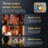  Tai nghe Bluetooth M6 màn hình cảm ứng thông minh chống ồn ENC/ANC chống nước IPX6 cuộc gọi HD 