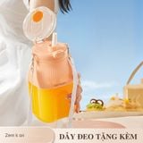  Máy Xay Sinh Tố Cầm Tay - Xay Hoa Quả Công Suất Lớn, Chất Liệu An Toàn, Bình Nước 1000ml 