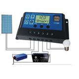  Điều khiển sạc năng lượng mặt trời PWM 10A / 20A / 30A LOẠI 1 Đủ công suất 