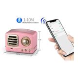  (Xả lỗ) Loa di động bluetooth HM11-BT01 phong cách cổ điển hỗ trợ khe cắm USB, thẻ nhớ, TF xịn, sang trọng 