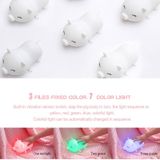  Đèn ngủ silicone nhiều màu sắc hình heo dễ thương -dc3437 