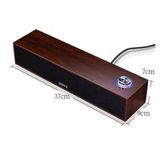  Loa vi tính Loa gỗ LEERFEI E-1001 2.0 Công suất lớn chất âm tuyệt vời cho PC Laptop Điện thoại Tivi 