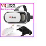  Kính thực tế ảo 3D VR Box giá siêu rẻ phiên bản 2 tặng tay cầm chơi game F1 