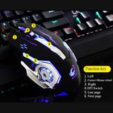  Chuột chuyên game 6D - LED 7 màu FREE WOLF -dc2220 
